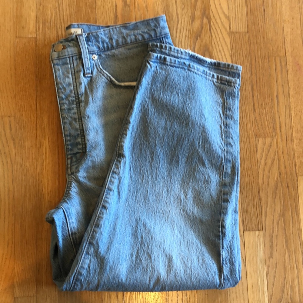 Madewell Balloon Jeans light wash